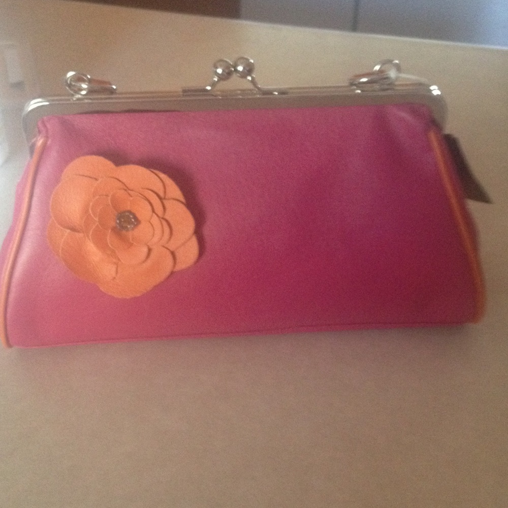 Vintage style hot pink Wilson's leathers p…